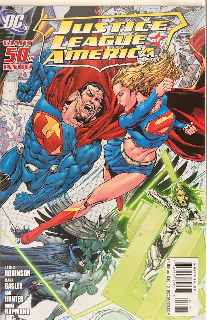 Justice League of America, #050, Giant 50th Issue! (DC Comics, 2010) - Direct Sales
