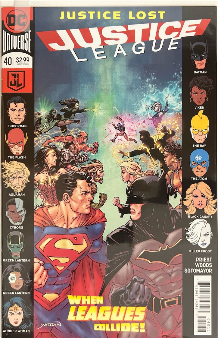 Justice League, #040, Justice Lost (DC Comics, 2018) - Direct Sales