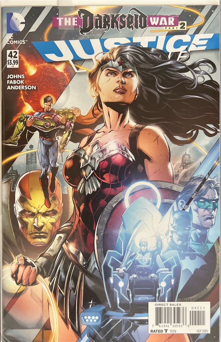 Justice League, #042, The Darkseid War Part 2 (DC Comics, 2015) - Direct Sales