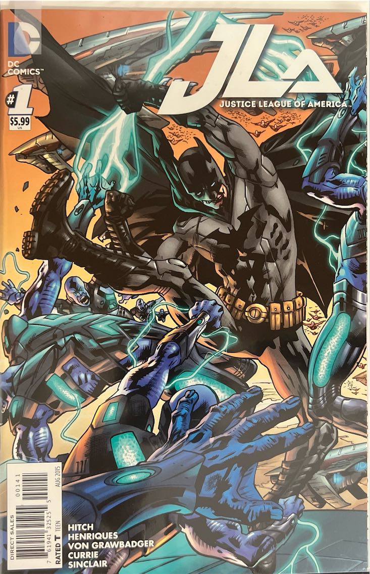 JLA, #001, Justice League of America (DC Comics, 2015) - Direct Sales