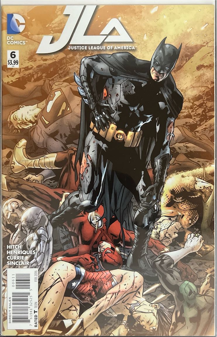 Justice League of America, #006, (DC Comics, 2016) - Direct Sales