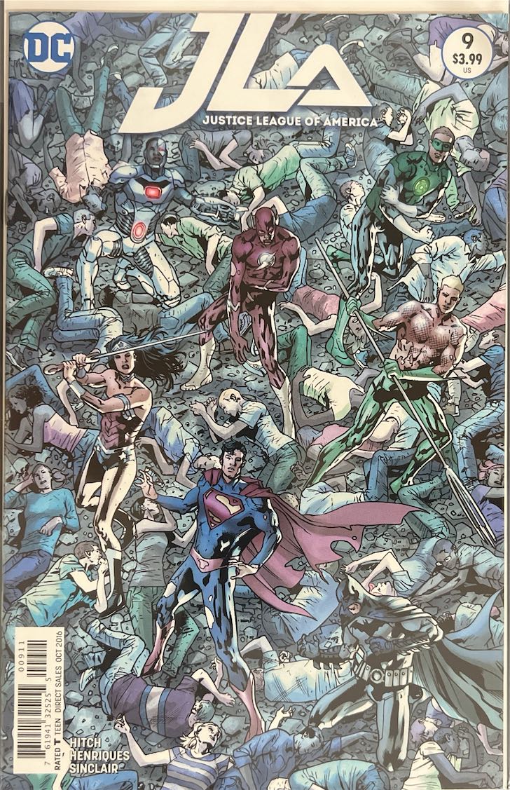JLA, #009, Justice League of America (DC, 2016) - Direct Sales