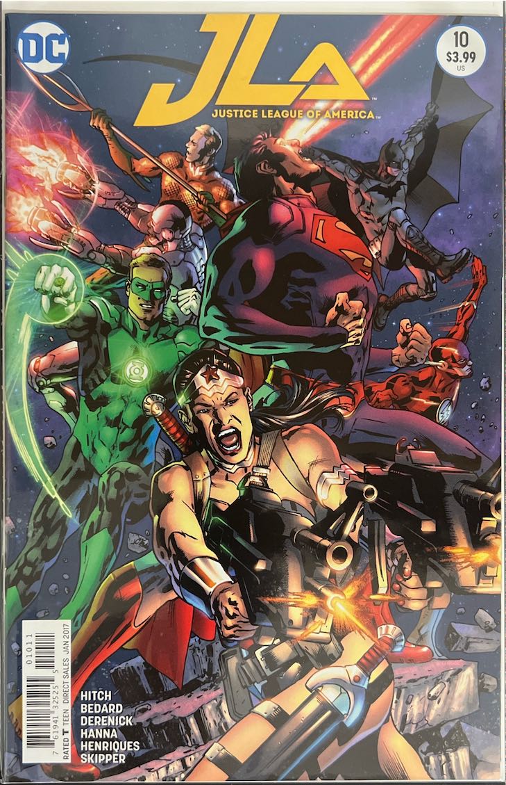 JLA, #010, Justice League of America (DC Comics, 2017) - Direct Sales