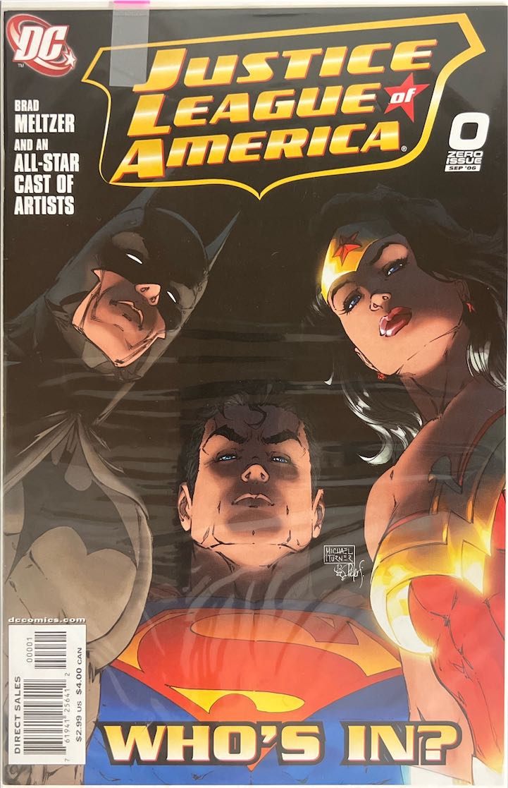 Justice League of America, #000, Who's In? (DC Comics, 2006) - Direct Sales