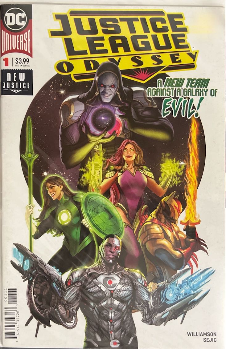 Justice League Odyssey, #001, A New Team Against a Galaxy of Evil! (DC Comics, 2018) - Direct Sales