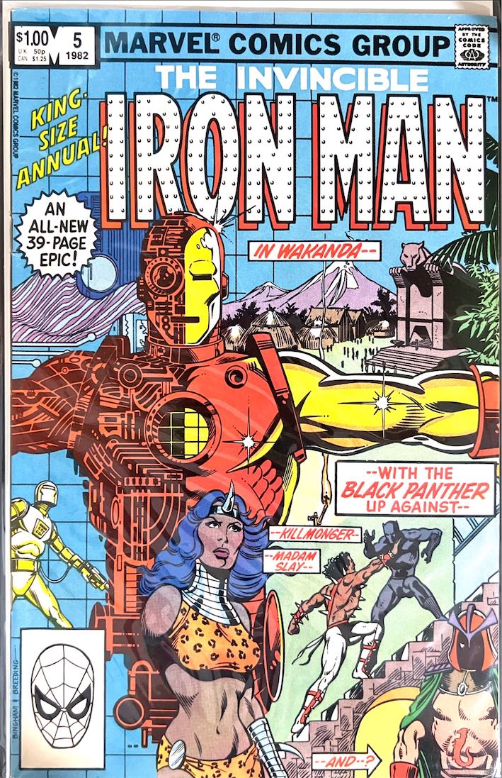 The Invincible Iron Man, Annual #5 (Marvel, 1982)