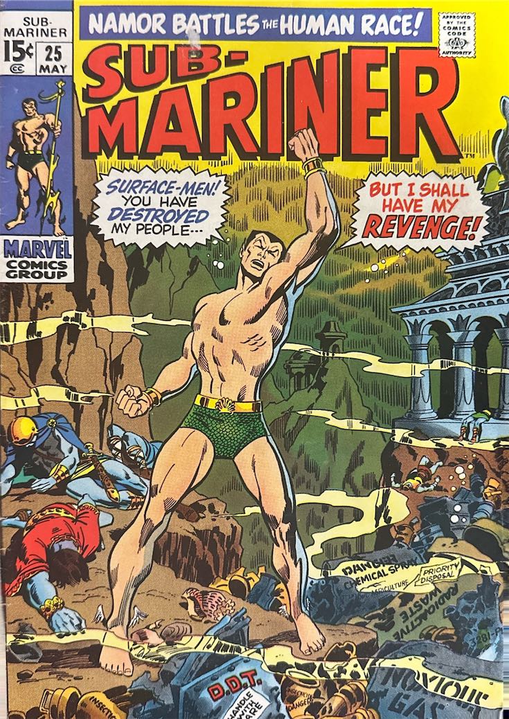 Sub-Mariner, #025 (Marvel Comics Group, 1970)