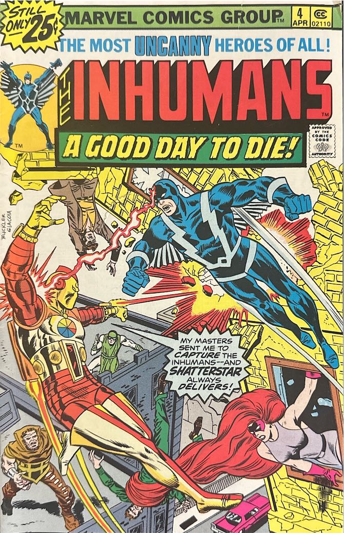 The Inhumans, #004 (Marvel, 1976)