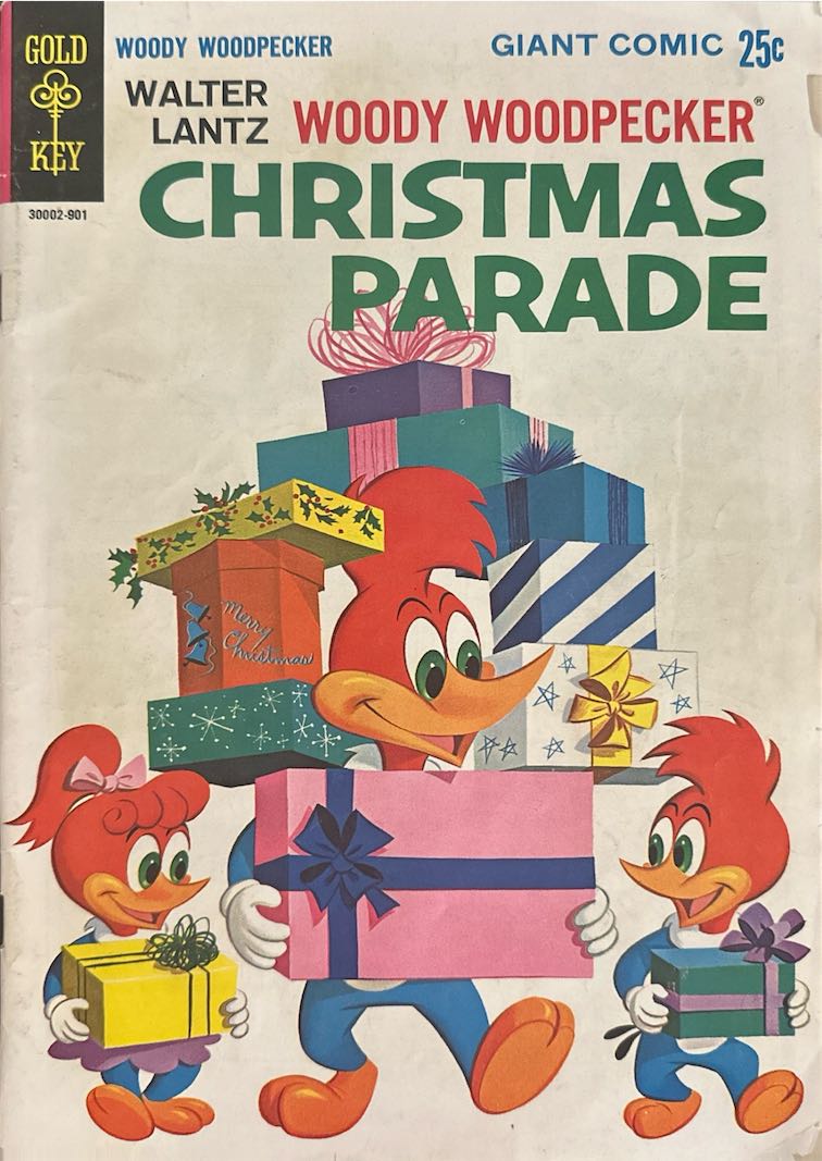 Woody Woodpecker Christmas Parade, #001 (Gold Key, 1970)