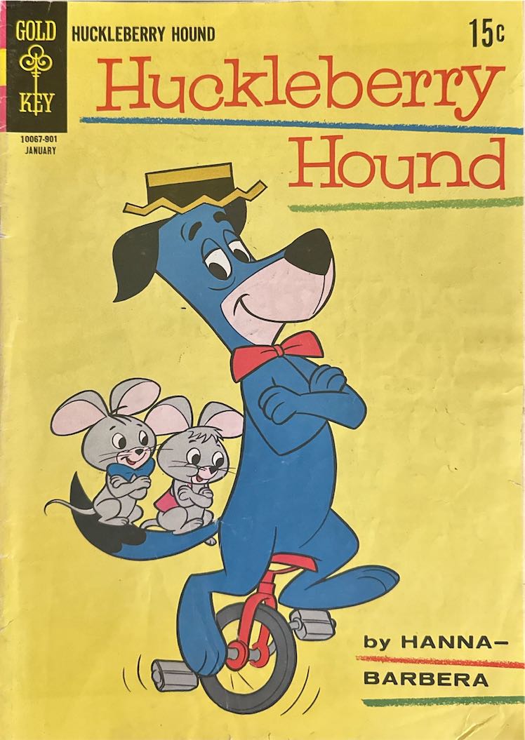 Huckleberry Hound, #001 (Gold Key, 1967)