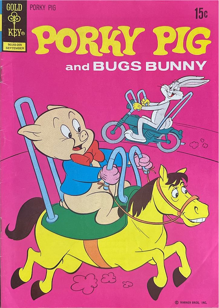 Porky Pig and Bugs Bunny, (Gold Key, 1965)