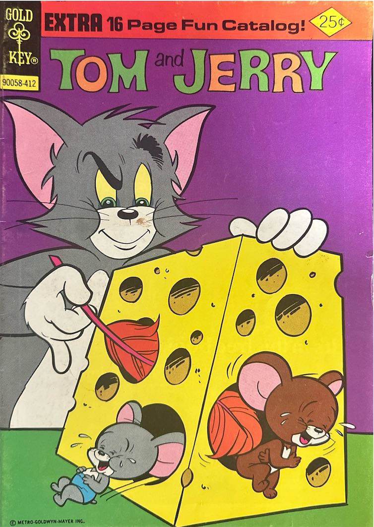 Tom and Jerry, #90058-412 (Gold Key, 1972)