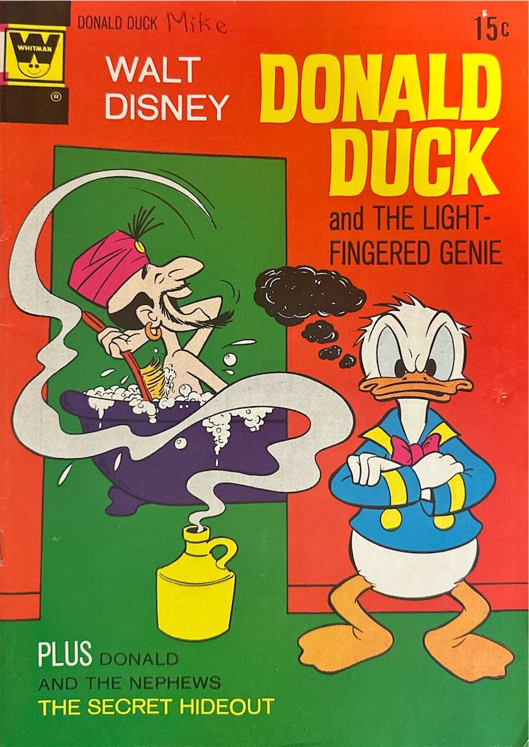 Donald Duck and the Light-Fingered Genie (Whitman, 1970s)