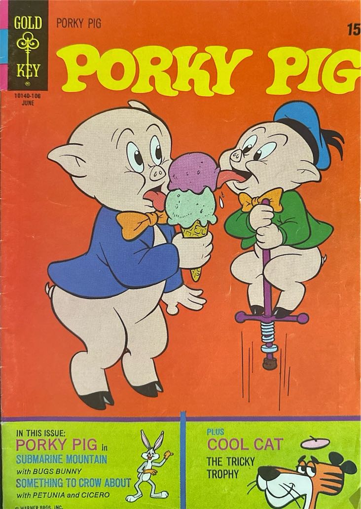 Porky Pig, #106 (Gold Key, June)