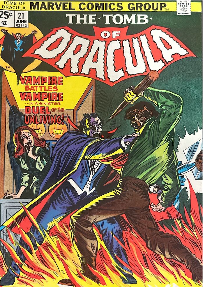 The Tomb of Dracula, #021 (Marvel Comics Group, 1974)