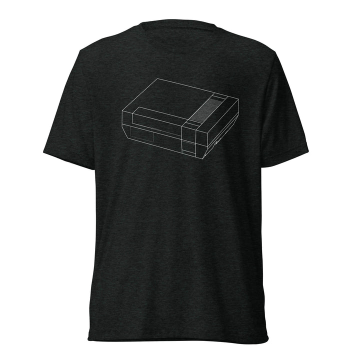 Retro NES Console Unisex Tee - Dark