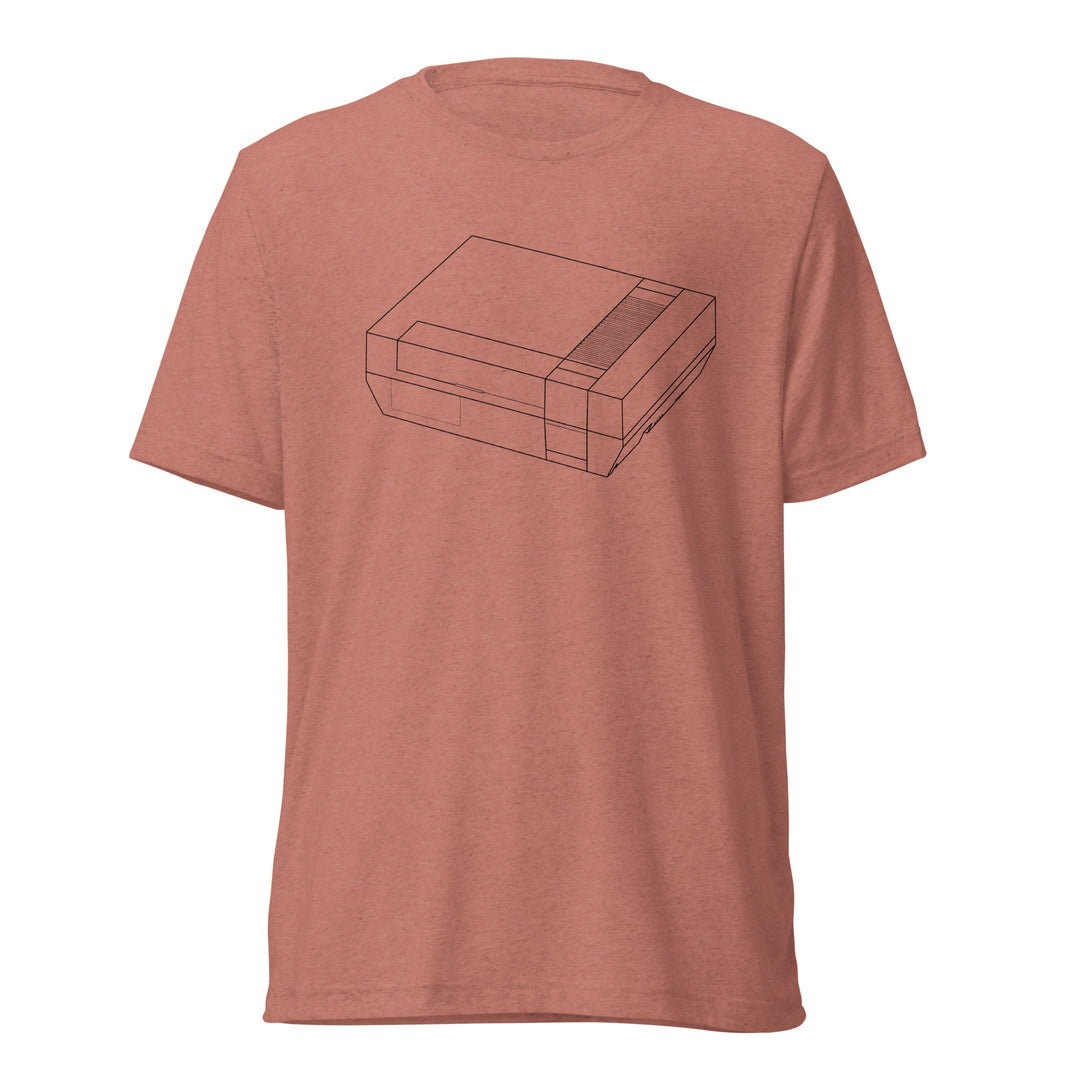 Retro NES Console Unisex Tee - Light