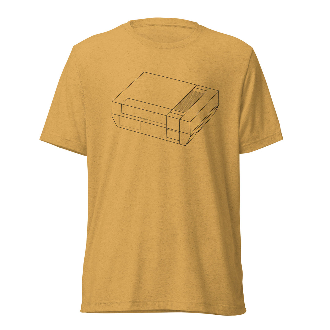 Retro NES Console Unisex Tee - Light